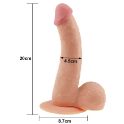 Ultra Soft Dude Dildo Soft Dude Chair 17 x 4.5cm